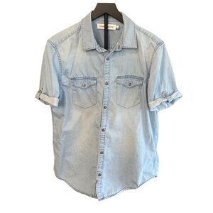 Calvin Klein Jeans Light Blue Casual Shirt